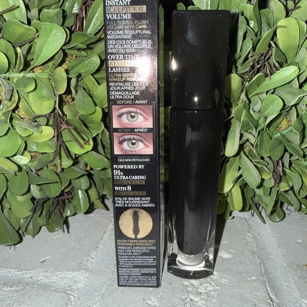 LANCOME LE 8 HYPNOSE SERUM-INFUSED VOLUMIZING‎ MASCARA 01 NOIR SCULPTURAL 0.27OZ